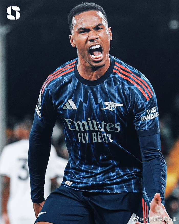 英超｜加布里埃尔·巴尔博扎达成20次参与，枪手1比0富勒姆