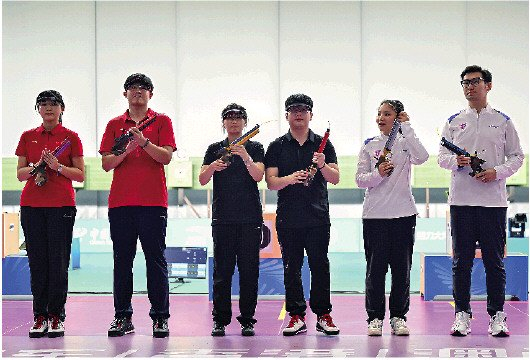 NBA｜全运会射击：安徽592环破纪录，山东队拿银，年轻潮震翻赛场