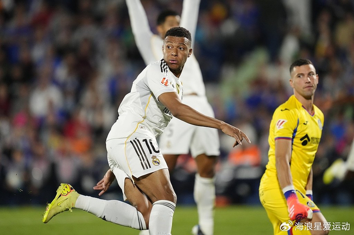 基利安·姆巴佩西甲｜1球狂飙，皇马1-0再登顶，395球超越梅西