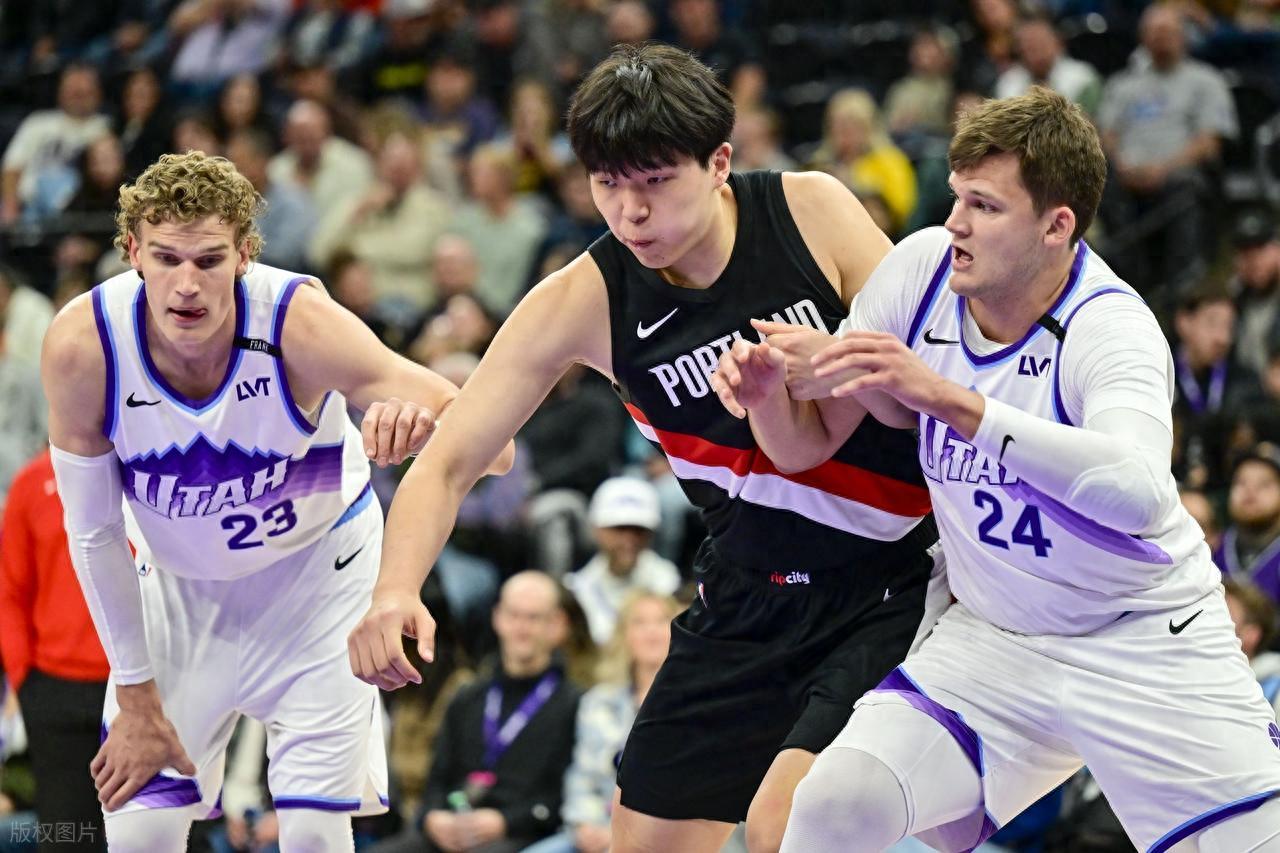 NBA杨瀚森10月23在开拓者主场迎战明尼苏达森林狼队，出场时间成关键