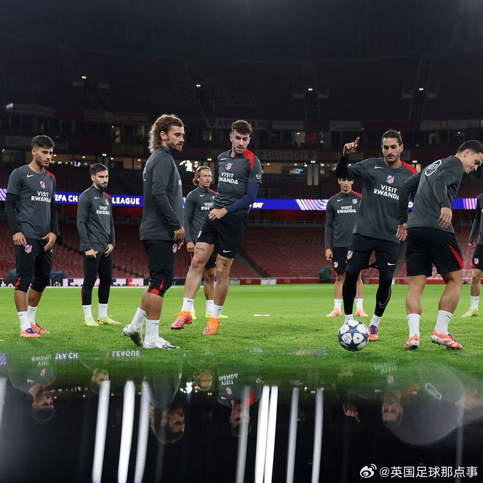 欧冠｜1场尴尬，马竞在酋长球场被迫无热水洗澡，英超战前风波