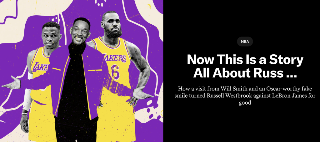 NBA：韦茨曼爆料詹姆斯与威少裂痕，湖人昔日0胜3负成导火索