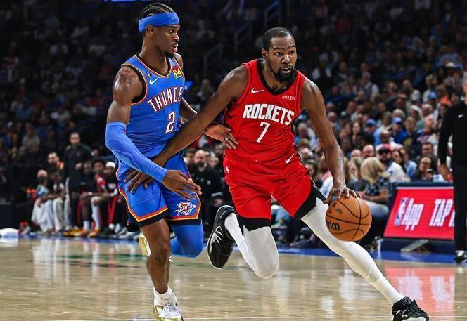 NBA揭幕双加时125-124！雷霆队险胜火箭定下新赛季基调