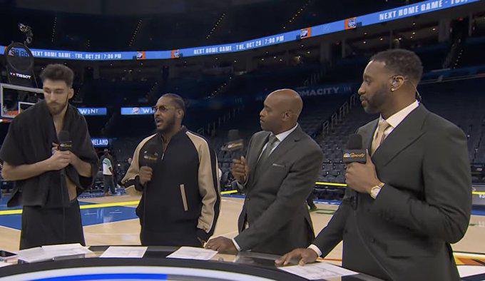 NBA揭幕战雷霆125-124险胜火箭 霍姆格伦17投11中砍28分