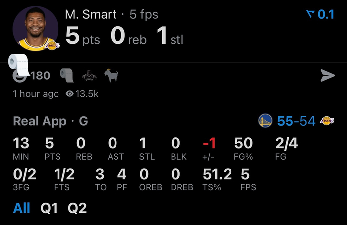 NBA：斯玛特上半场5分4犯规成隐患，勇士湖人对决看谁扛得住