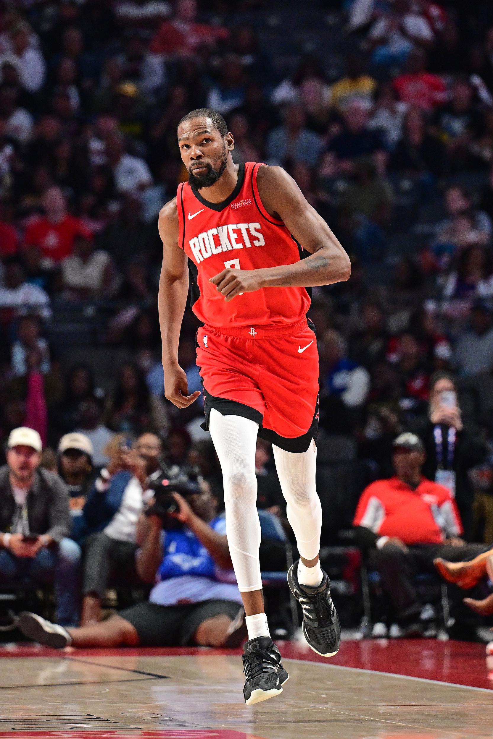 NBA揭幕战124-125！火箭双加时惜败1分，杜兰特47分钟现身