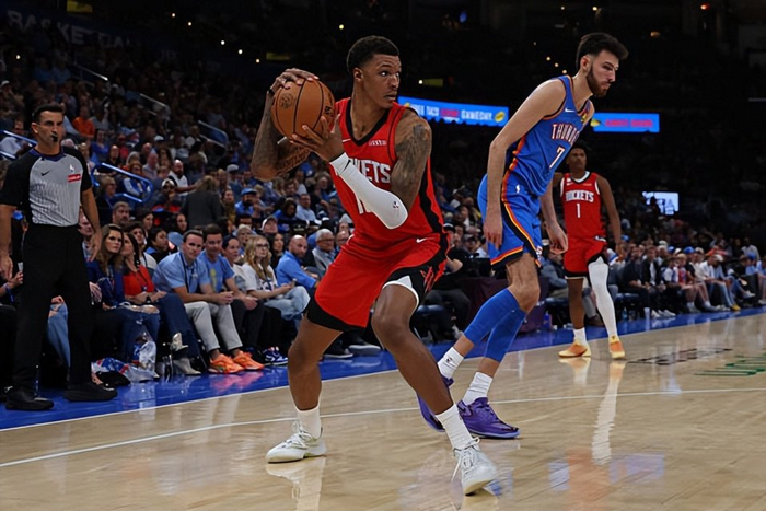 NBA双加时125比124！雷霆险胜火箭，史密斯投篮成争议焦点