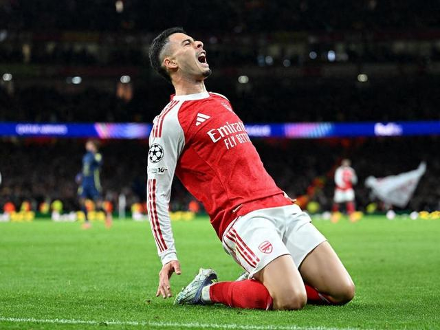 欧冠4比0！阿森纳9场主场零封27球，连胜势不可挡