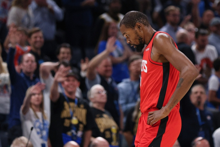 NBA揭幕战：雷霆125-124险胜火箭，杜兰特47分钟成焦点