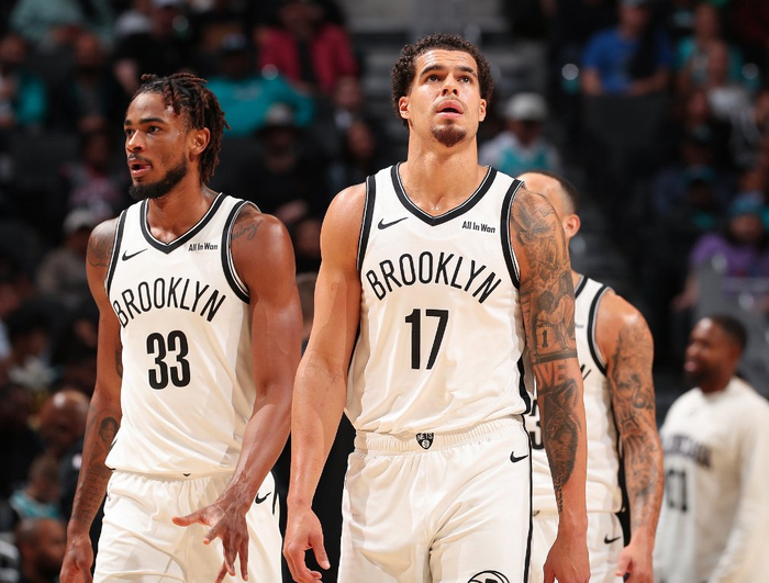 NBA：篮网客场117-136惨败黄蜂，杰明22分钟14分投篮66.7%