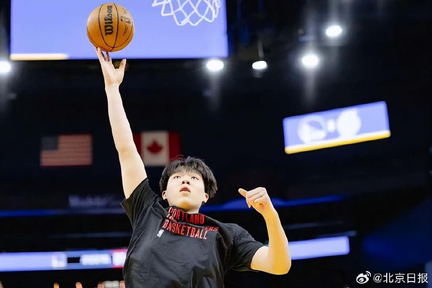 NBA：杨瀚森第8位中国球员登场，开拓者首秀两罚建功