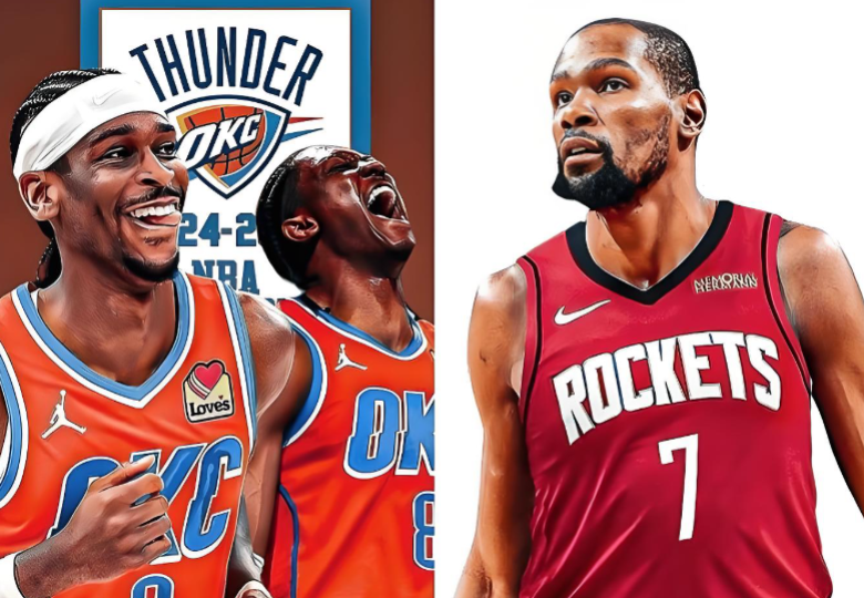 NBA揭幕战125-124！雷霆队双加时险胜火箭，杜兰特23分难救主