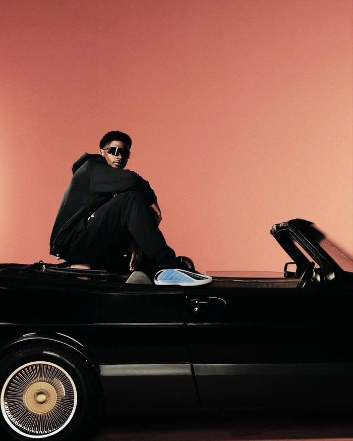 爱德华兹首秀穿新战靴AE 2“Blue Burst”，NBA新赛季的脚下风暴来了