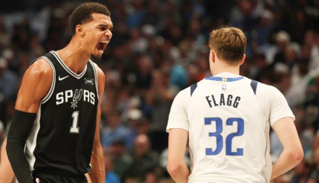 NBA：文班亚马30分钟40+15，马刺队125-92碾压独行侠