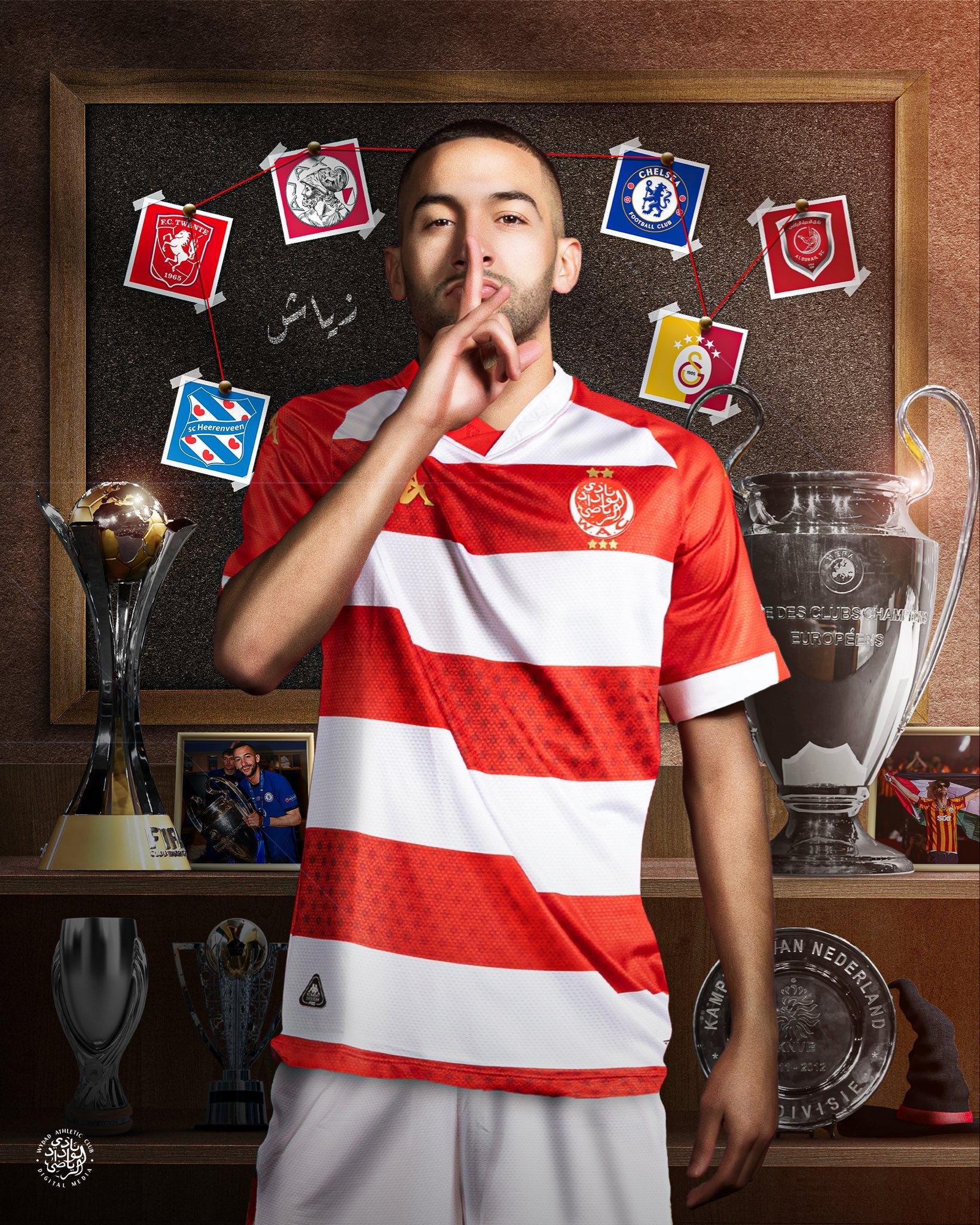 英超|切尔西旧将齐耶赫签约卡萨布兰卡维达德，32岁重启非洲联赛征程