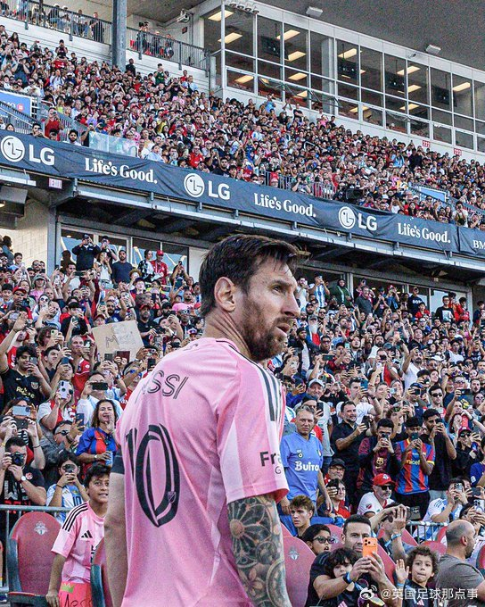 莱昂内尔·梅西续约至2028,MLS迈阿密观众6次超6万逼近商业奇迹
