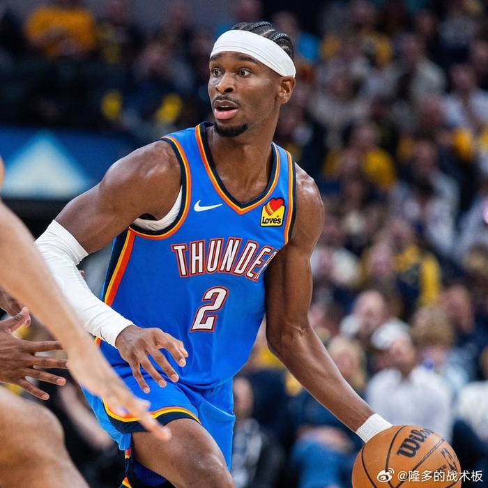 亚历山大5次50+追平拉塞尔·威斯布鲁克，雷霆在NBA炸裂