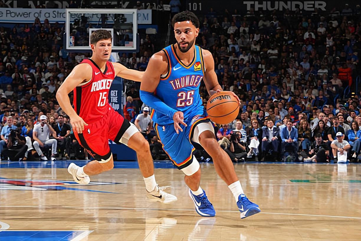 米切尔26分！雷霆队双加时141比135击败步行者，NBA连胜2场