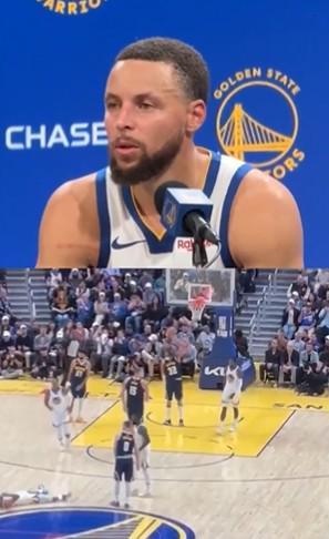 NBA 勇士队137-131险胜丹佛掘金队，斯蒂芬-库里42分领跑开季2连胜