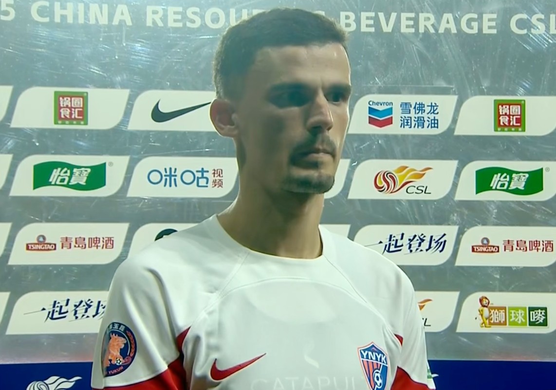中超第28轮：云南玉昆4-1大胜梅州，内内赛后直言目标拿分