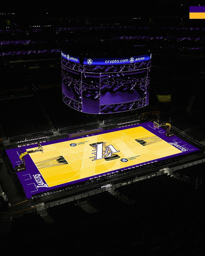 湖人公布NBA杯球场，场地光鲜背后谁敢保证成绩稳？