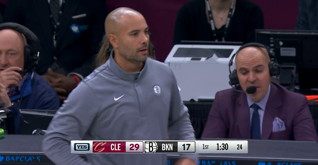 NBA篮网首节9次失误被骑士打成23-34，阵容疑问逼近7场考验