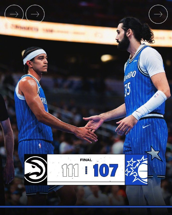 老鹰111-107逆转魔术拿赛季首胜，NBA三大疑问被放大