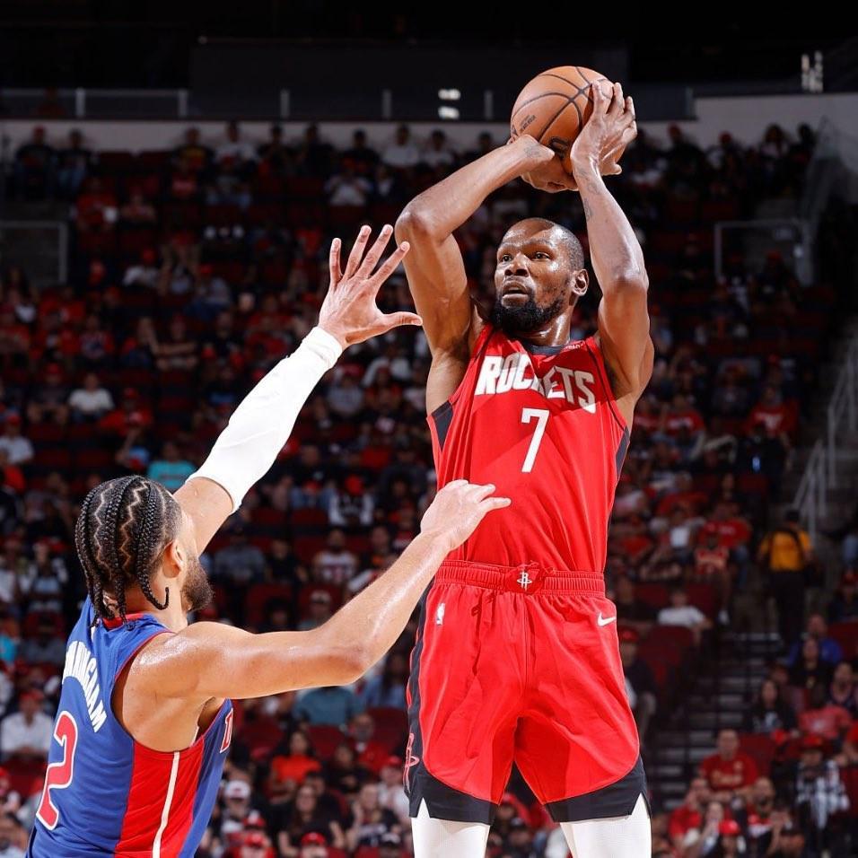 37分难救主！火箭队NBA开季111-115负底特律活塞队