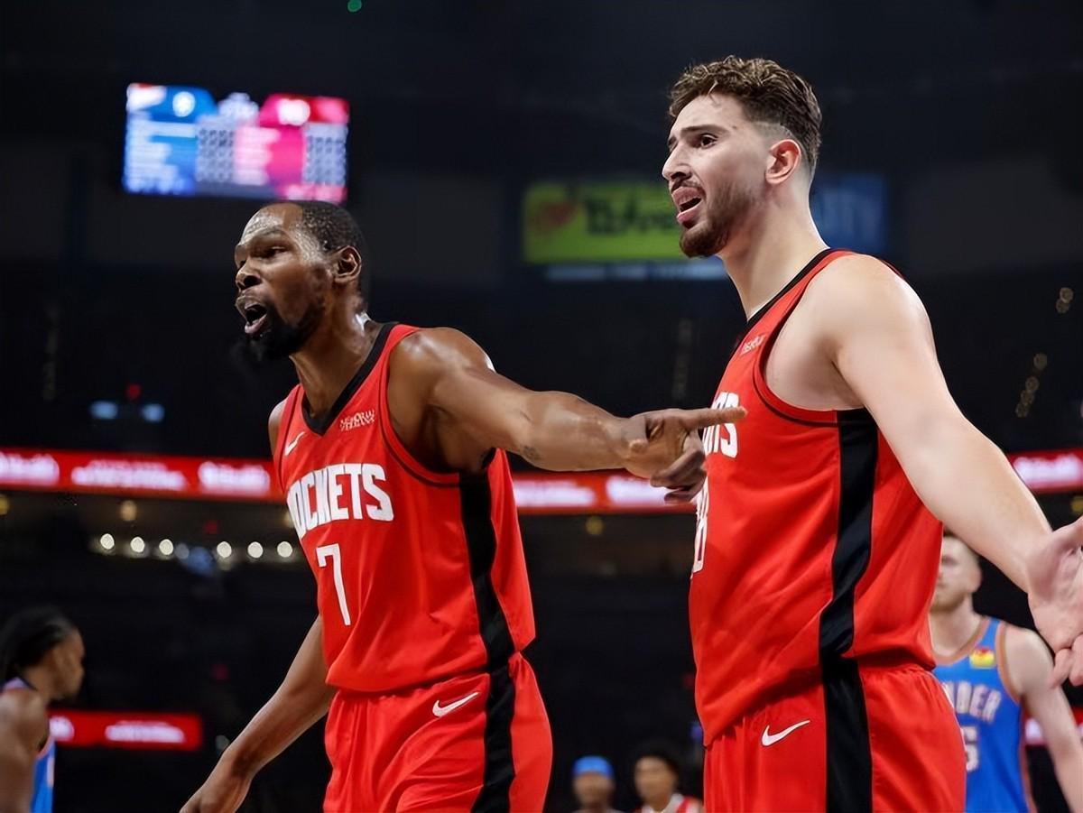 NBA火箭队开局2连败，凯文杜兰特37分难救主