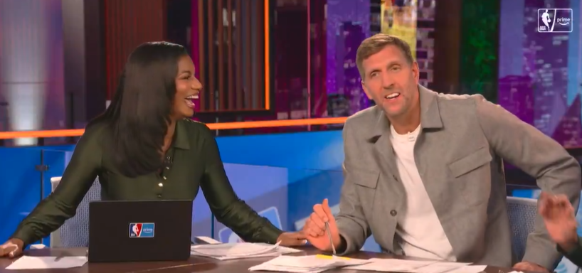 东契奇半场狂砍32分，诺维茨基直言他将领跑NBA得分榜