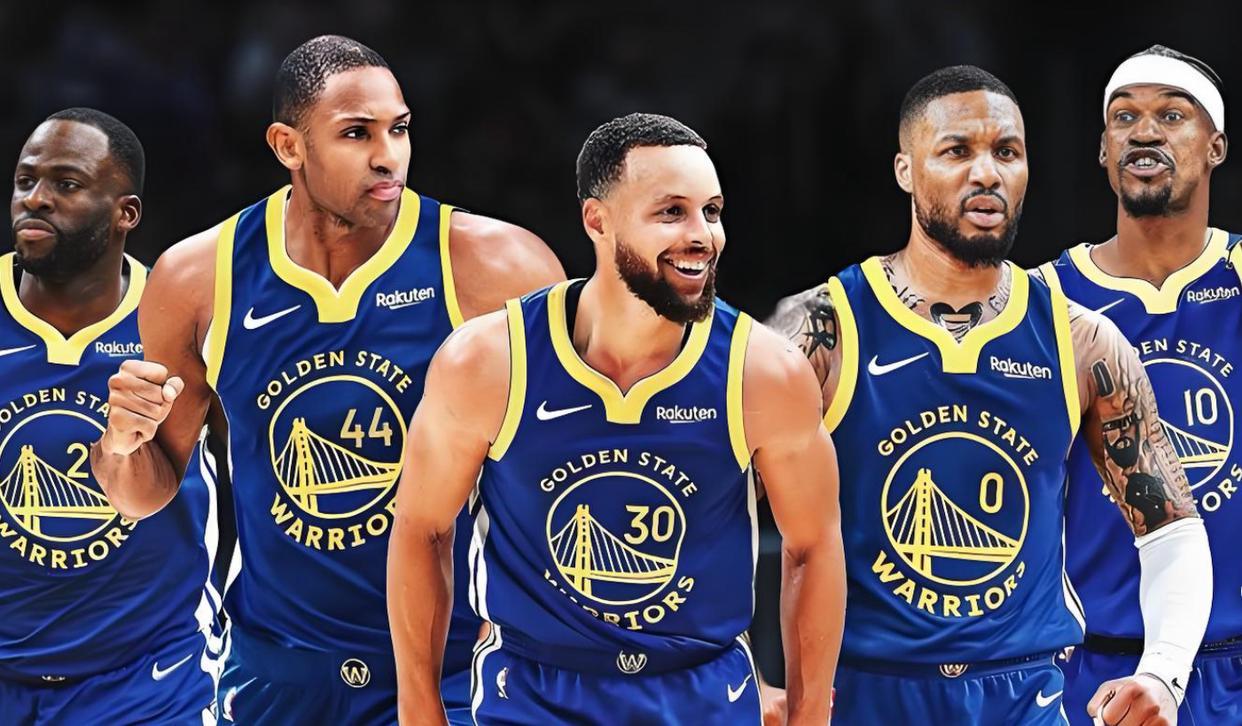 勇士背靠背遭开拓者逆袭，库里35分无奈难救主，杨瀚森出场仅5分钟引热议