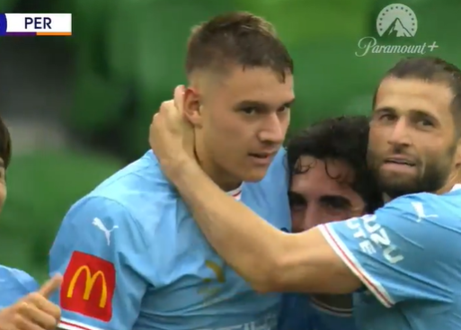 20岁卡普托3场4球！澳超墨尔本城4-0大胜珀斯引爆争议