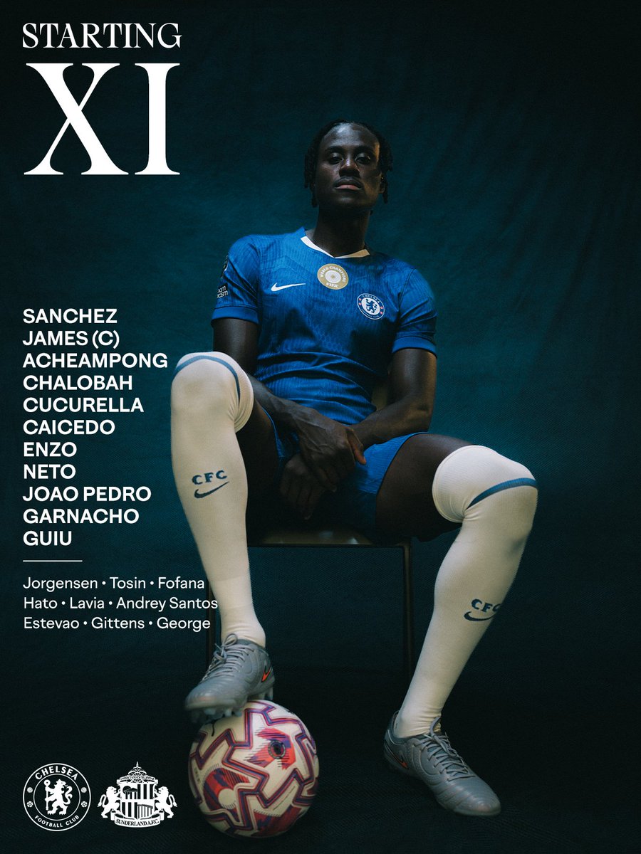 英超切尔西对桑德兰：蓝军多用小将首发，年轻力量能否撑起大旗？