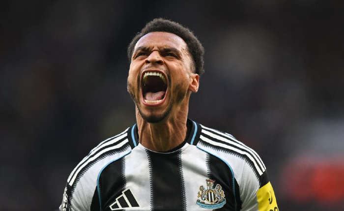 英超第9轮纽卡斯尔联2-1绝杀富勒姆，雅各布射门闪电破门