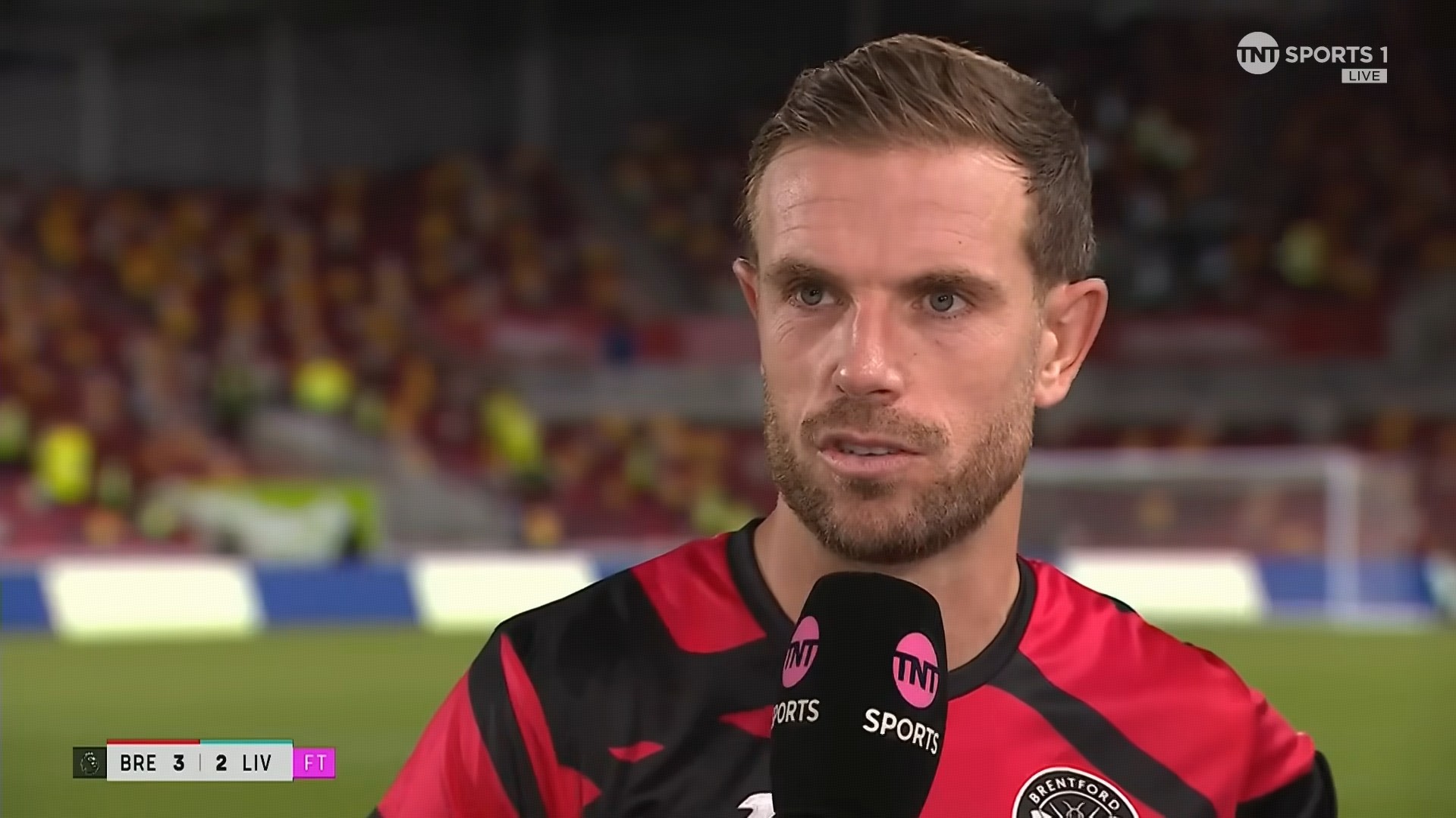 英超第9轮布伦特福德3-2利物浦,亨德森火力全开震撼老东家