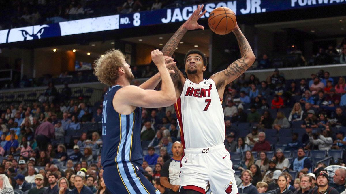 热火146分狂胜灰熊！凯尔韦尔首发替代尼科约维奇成关键大将