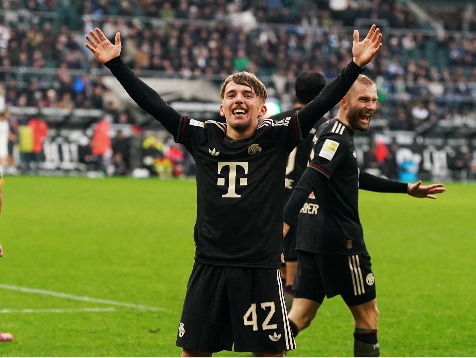 拜仁小将42号连场世界波，德甲3-0门兴再现欧洲杯揭幕战级表现