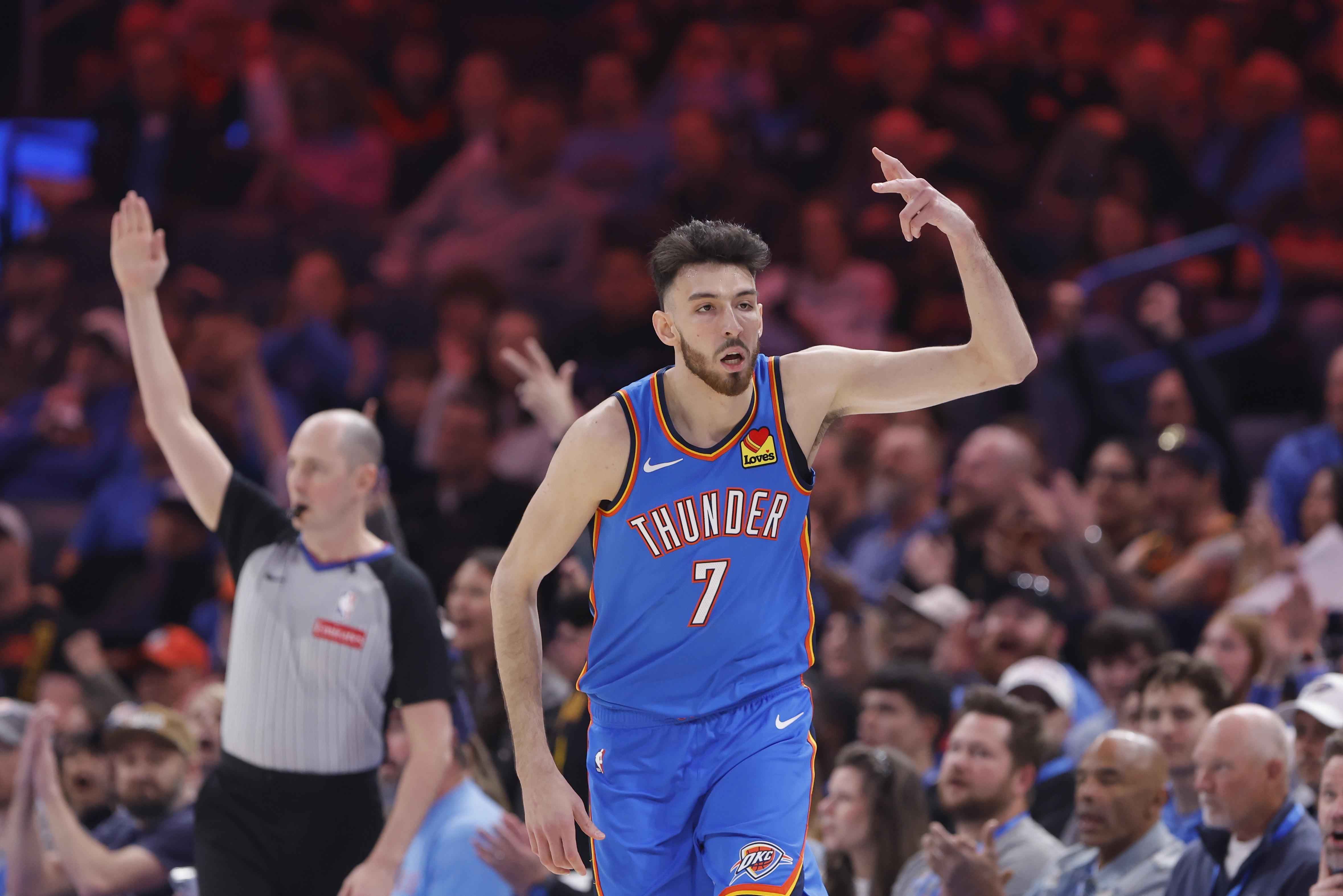 老鹰开局遭遇重击，霍姆格伦31+12难阻雷霆117-100横扫 NBA常规赛爆冷