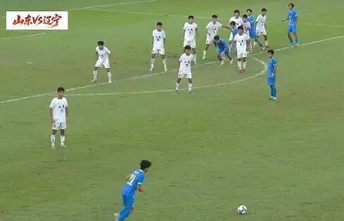 辽宁U18全运会决赛点球5:4力克山东，12年后再夺冠军