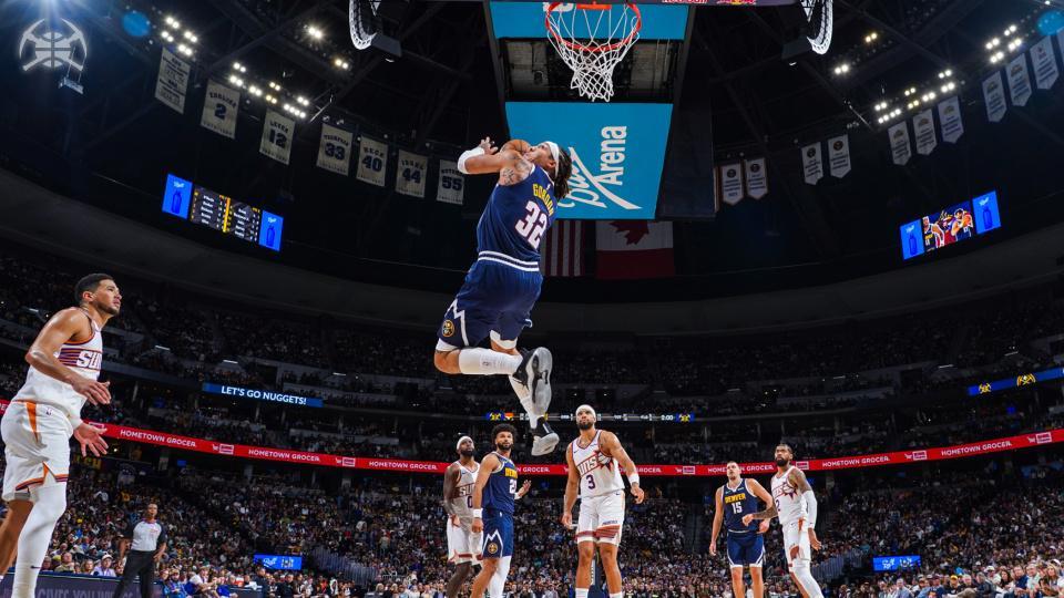 掘金133-111大胜太阳：约基奇低调发威，布克三分多却无力回天