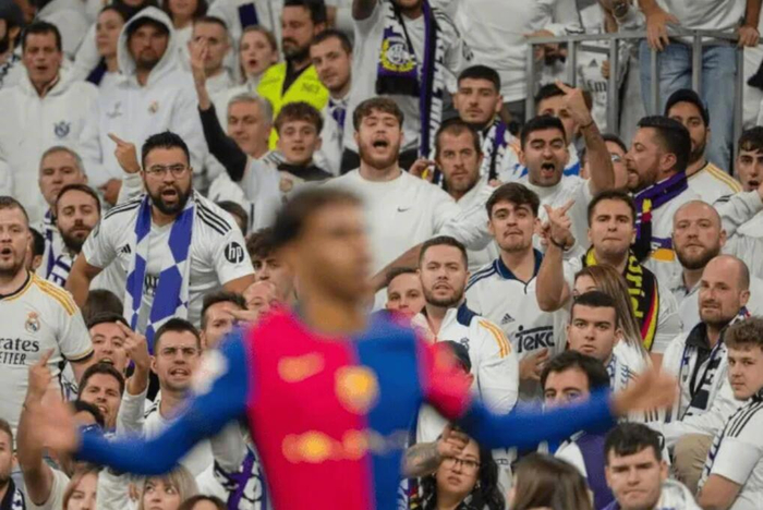 国家德比燃爆西甲！皇马球迷挑衅现场冲突成焦点