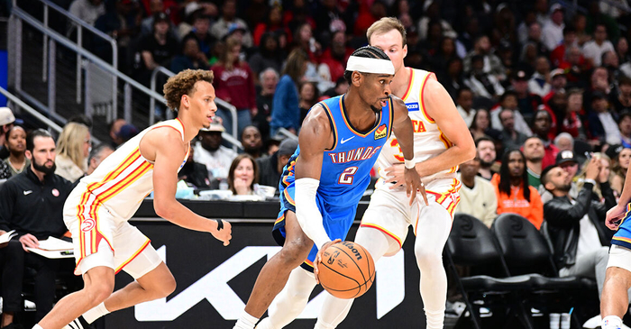 亚历山大轰30分领跑雷霆117-100掀翻老鹰迎三连胜