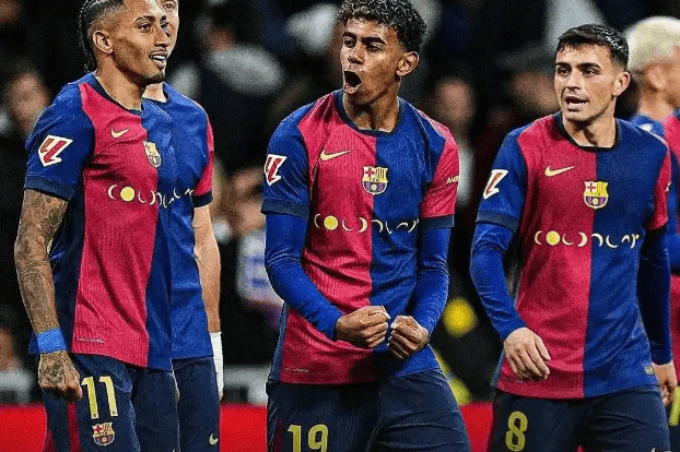 巴萨连续5次胜皇马！伯纳乌再燃西甲国王之战风暴