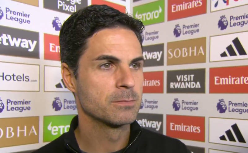 英超阿森纳1-0力克水晶宫，阿尔特塔套路防守+赖斯萨利巴伤忧