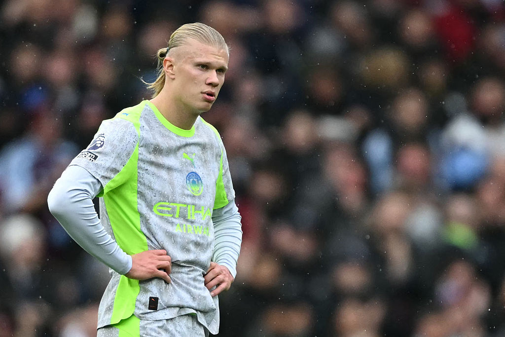 英超焦点：哈兰德12场连射终结，曼城客场0-1负维拉不可思议