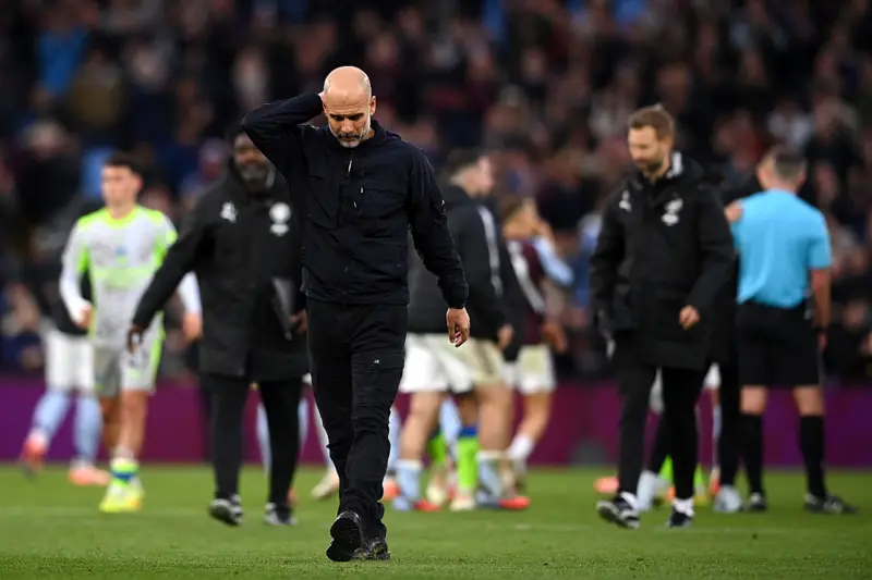 曼城英超遭维拉爆冷0-1，赖因德斯谈公开承认差劲表现