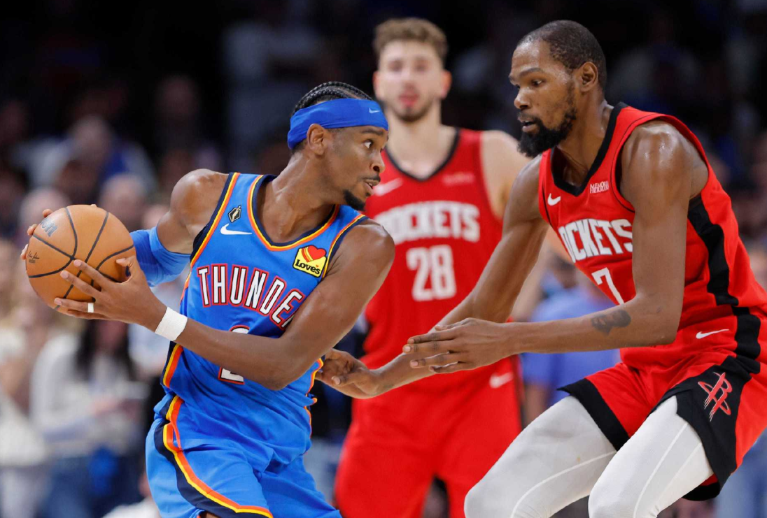 雷霆新赛季三连胜领跑，凯文杜兰特旧主勇士阵容变革路硬