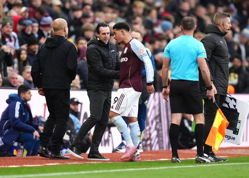 英超第9轮维拉1-0险胜曼城，战术执行力让瓜帅哑火