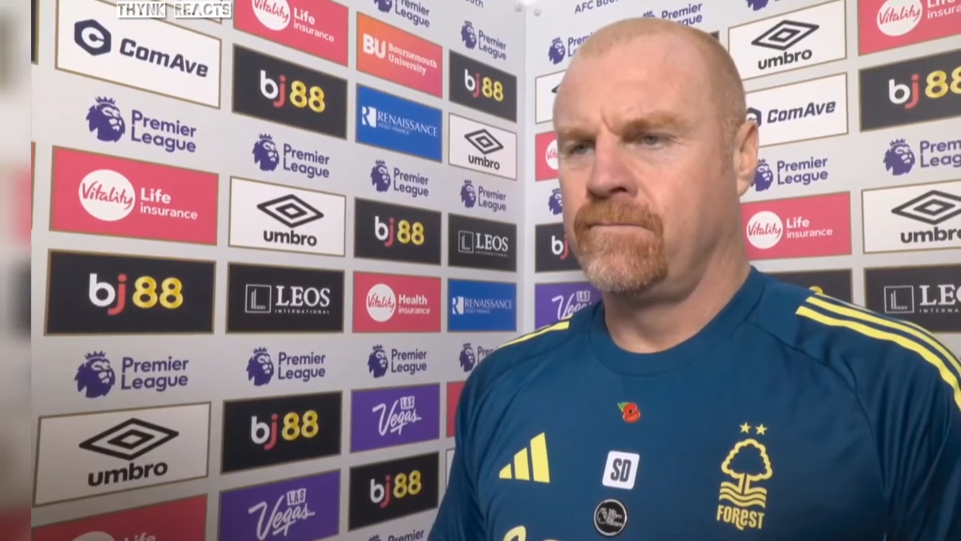 英超第9轮诺丁汉森林0-2负伯恩茅斯，戴奇首秀失利彰显艰难转型