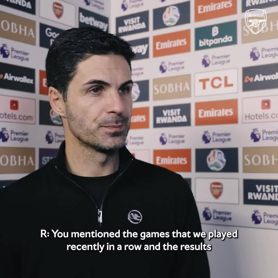 阿尔特塔带枪上阵！英超阿森纳2-1逆转利物浦展现韧劲